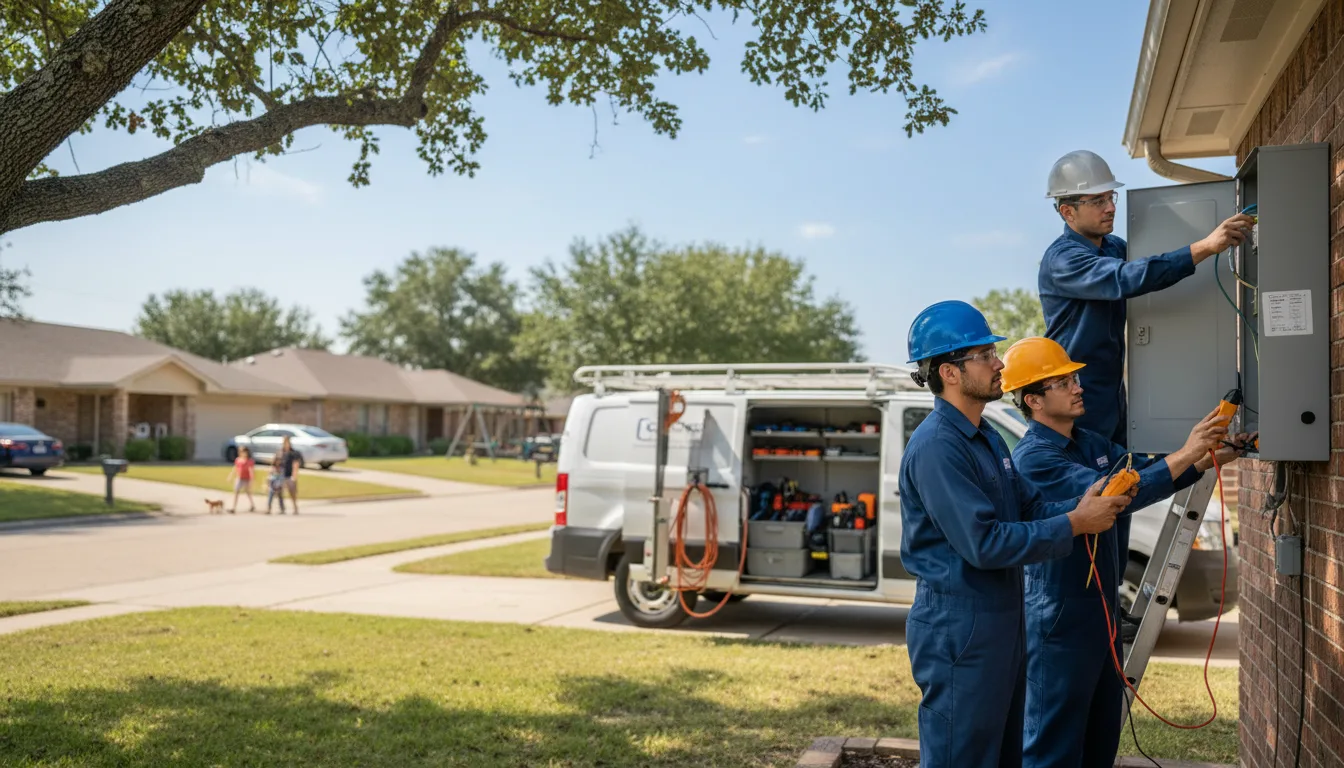 Certified electrician providing emergency electrical services in Stewardson, IL